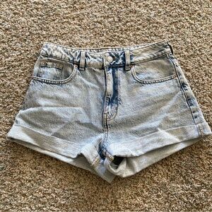 PacSun Light Blue Denim Mom Shorts Sz 27
